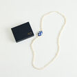 HIZEN jewelry 有田焼モチーフ×パール ロング ネックレス