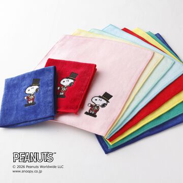 ドアマン・スヌーピー ミニタオル