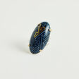 HIZEN jewelry 鍋島焼 オーバル モチーフ リング