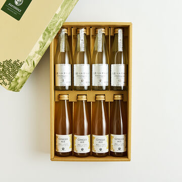 土佐ベルガモットスパークリングと黄金しょうがのジンジャーエール詰合せ