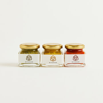 MIFUKUAN なま柚子こしょう 彩り3本セット