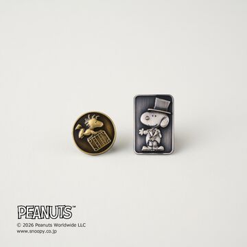 ドアマン・スヌーピー ピンバッチ 2種