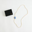 HIZEN jewelry 有田焼モチーフ×パール ロング ネックレス