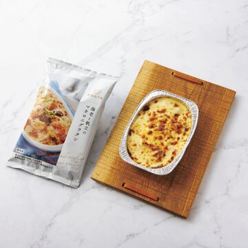 海老と帆立のマカロニグラタン 1箱（冷凍食品）