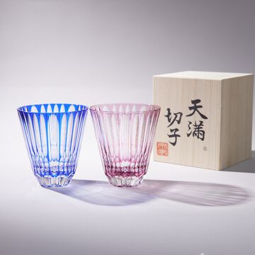 帝国ホテル 大阪開業30周年記念デザイン 天満切子フリーグラス「インペリアル 桜」