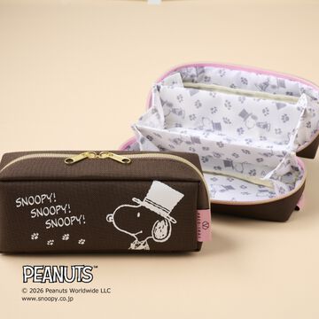 ドアマン・スヌーピー ペンケース