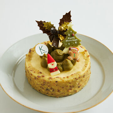 [販売終了]ピスタチオといちごのババロアケーキ ピスフレサ