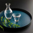 森工芸 藍染TRAY（S）