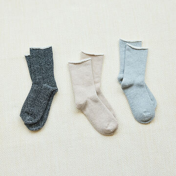 コットン パイルソックス