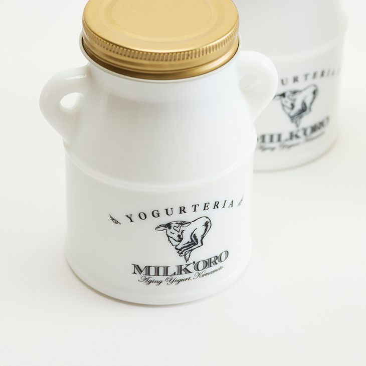 ギフト用 3本入 MILK'ORO Aging Yogurt 無糖 200g