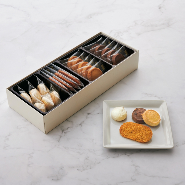 オリジナルラッピング付 クッキー（C-15BE）4種20個入