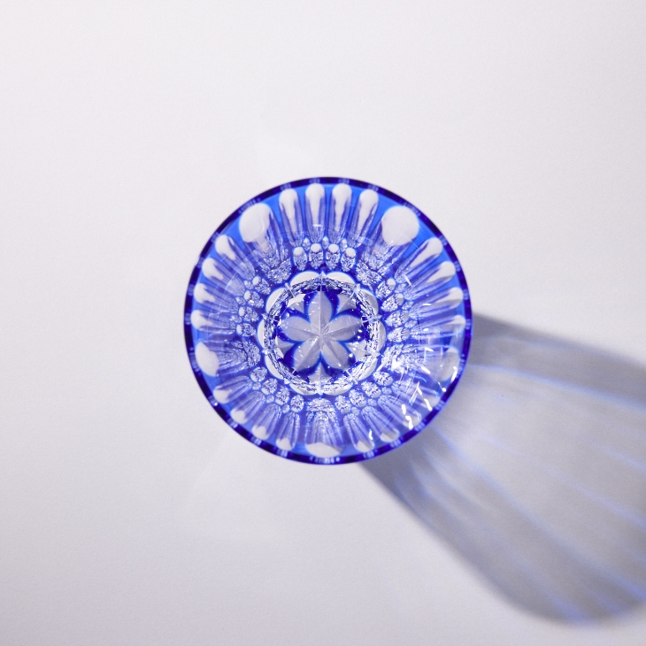 帝国ホテル 大阪開業30周年記念デザイン 天満切子フリーグラス「インペリアル 桜」