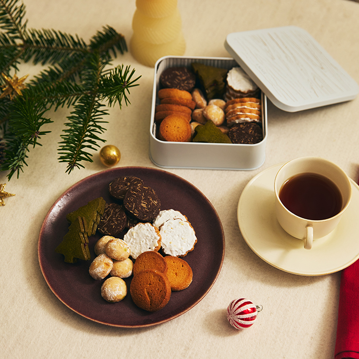 （11月5日販売開始）クッキー缶 Noël ノエル