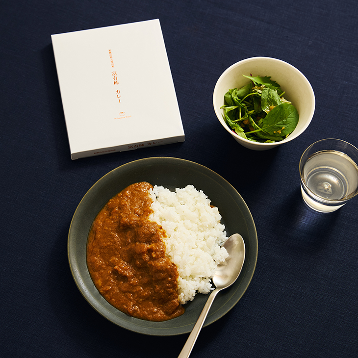 （10月20日販売開始）柿物語 富有柿カレー5食セット