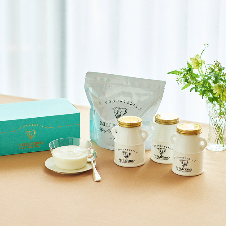 ご自宅用 3本入 MILK'ORO Aging Yogurt 無糖 200g