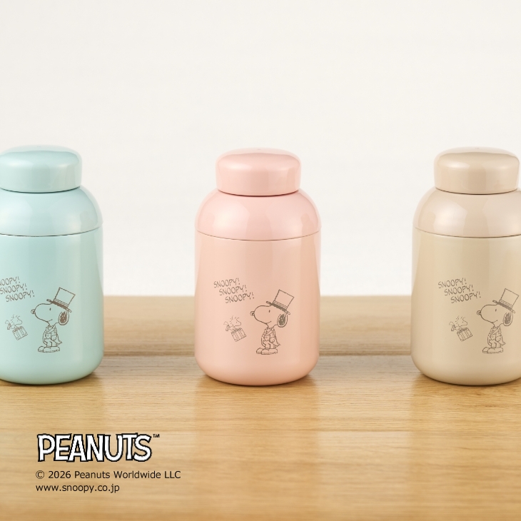 ドアマン・スヌーピー サーモステンレスボトル