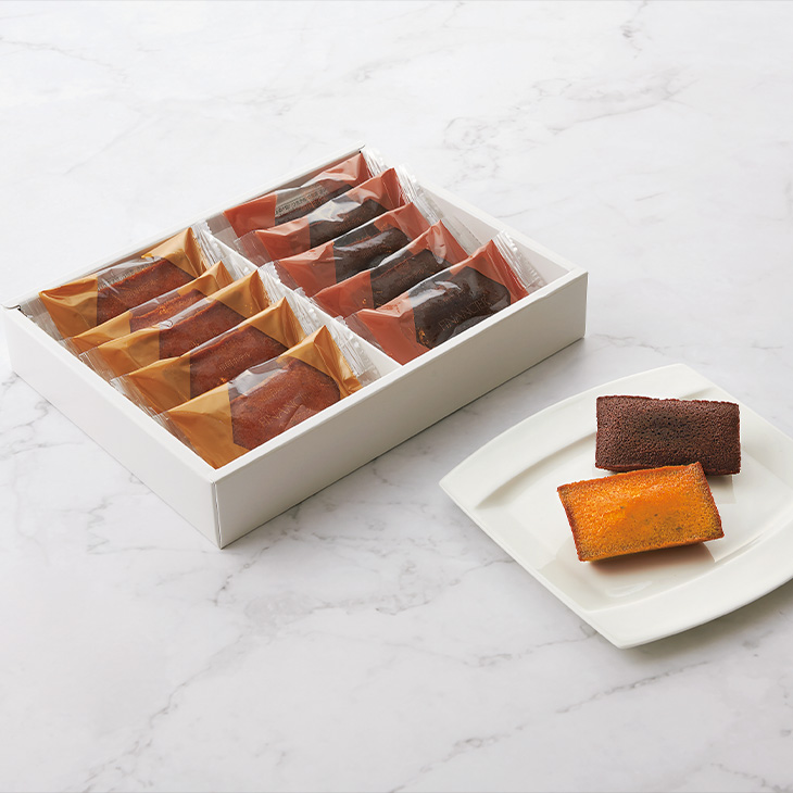 オリジナルラッピング付 フィナンシェ（FT-30BE）2種10個入