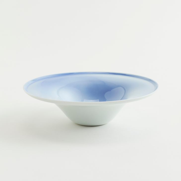 IMPERIAL BLUE Bowl with rim φ17.5cm