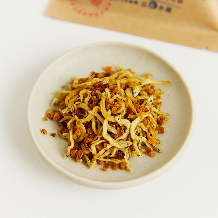 宮崎県産からすみ入りちりめんポリポリ（プレーン・燻製）1セット2個入