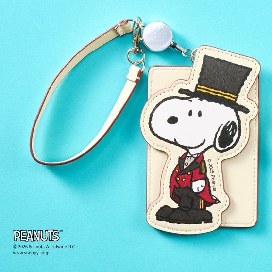 開業30周年記念「ドアマン・スヌーピー」パスケース