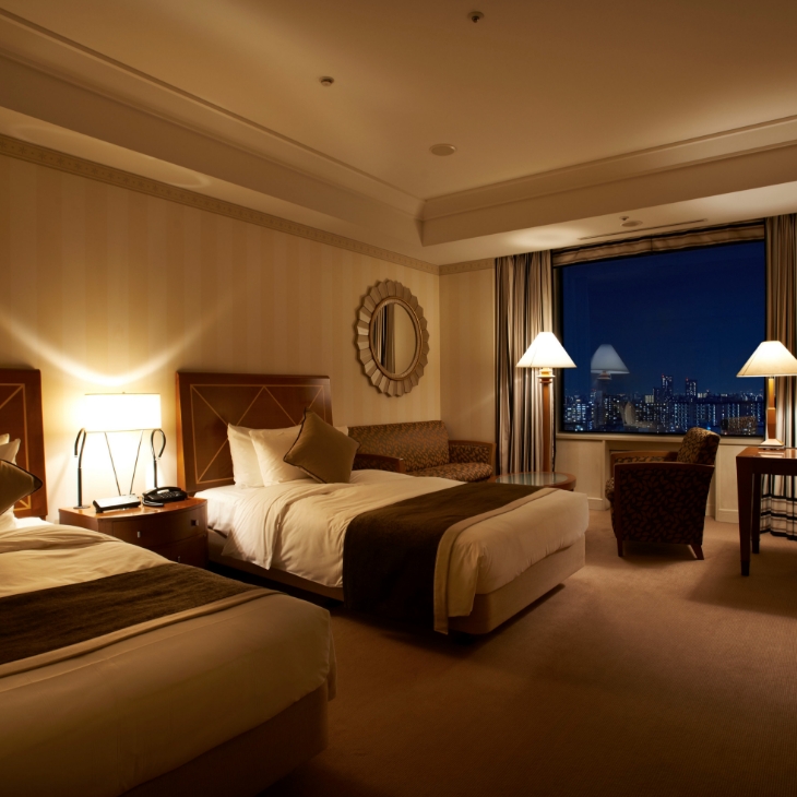 大阪 宿泊券 1室1名様スーペリアルームご宿泊 & バリエステ90分1名様 朝食付き