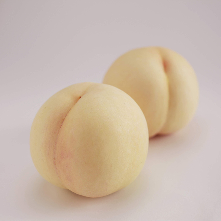 桃2玉セット（1玉400g以上）