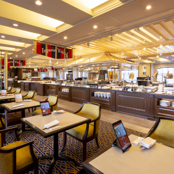 ［お子様料金］ブフェレストラン「インペリアルバイキング サール」ディナー券（平日はワンドリンク付）