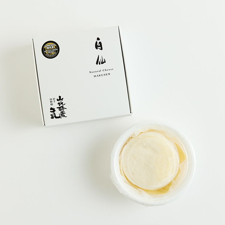 ナチュラルチーズ 白仙（山地ダブルクリーム）