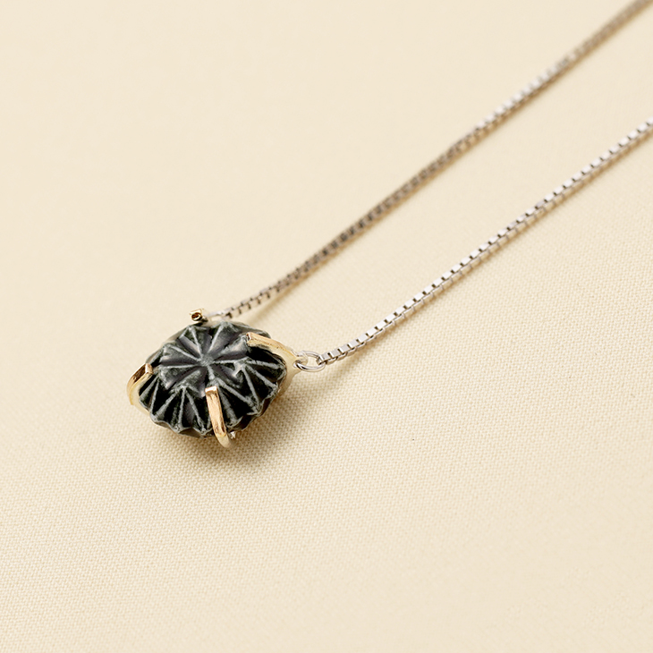 HIZEN jewelry 嬉野吉田焼 セラミック ブリリアントカット ネックレス