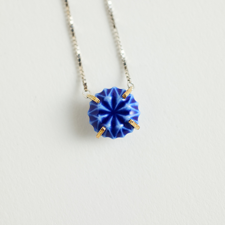 HIZEN jewelry 嬉野吉田焼 セラミック ブリリアントカット ネックレス