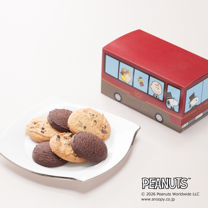 ドアマン・スヌーピー シャトルバス クッキーセット
