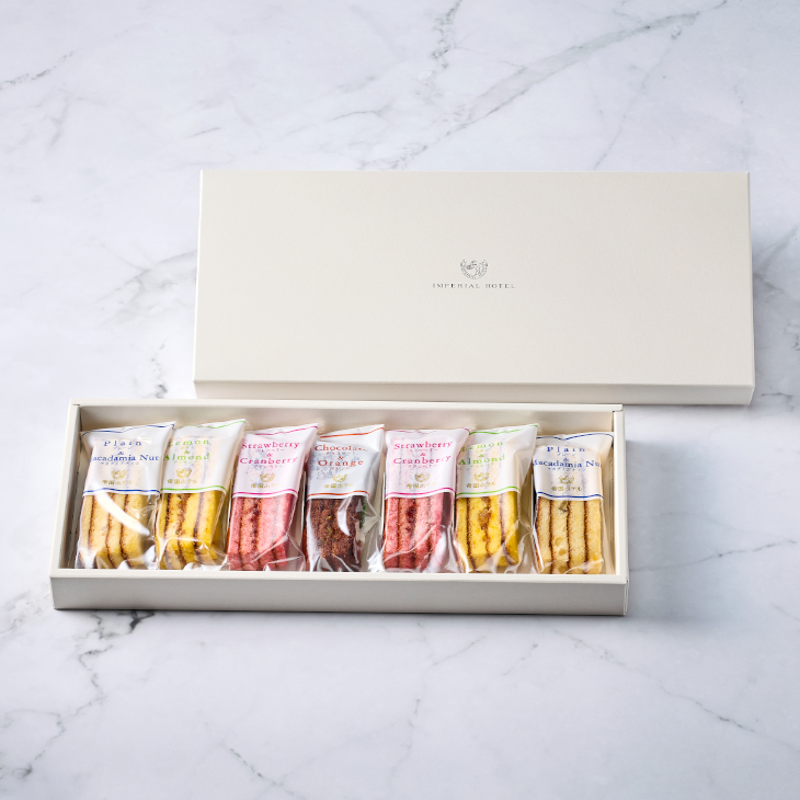 オリジナルラッピング付 スティックバウム詰合せ（SB-20BE）4種7個入