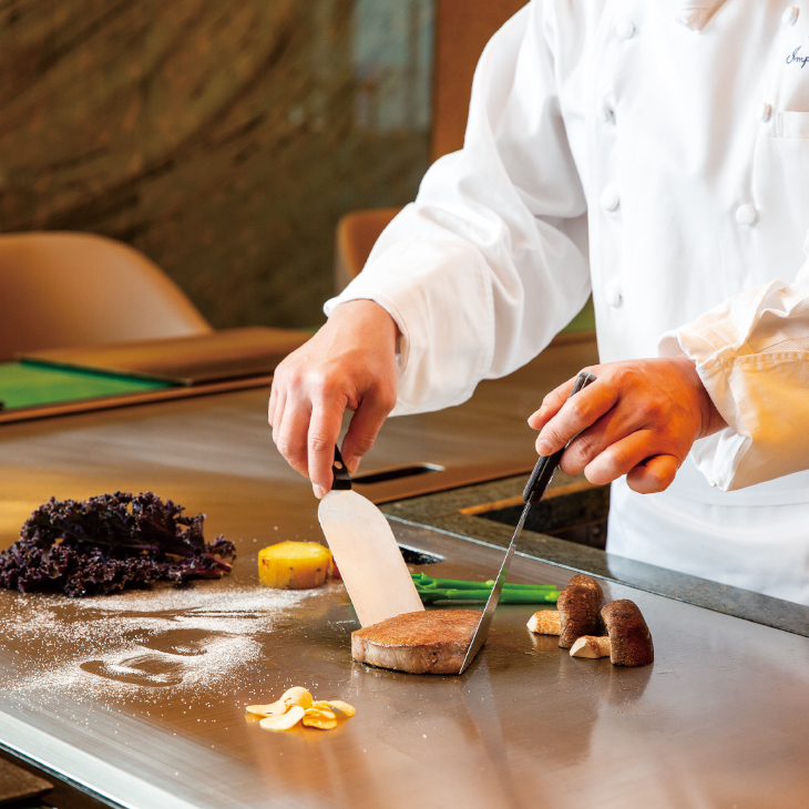 鉄板焼 嘉門 「和牛ステーキコース」券