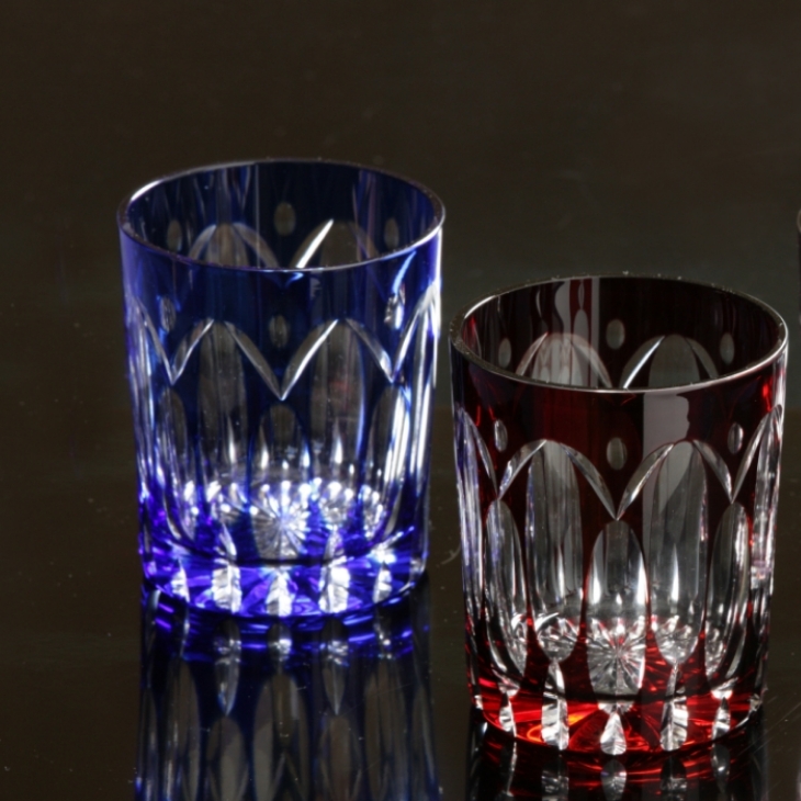 天満切子ロックグラス「インペリアルA」