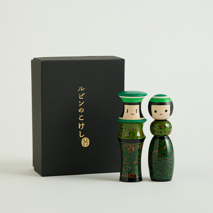 [1月20日販売開始]ルビンのこけし 津軽塗 ペア
