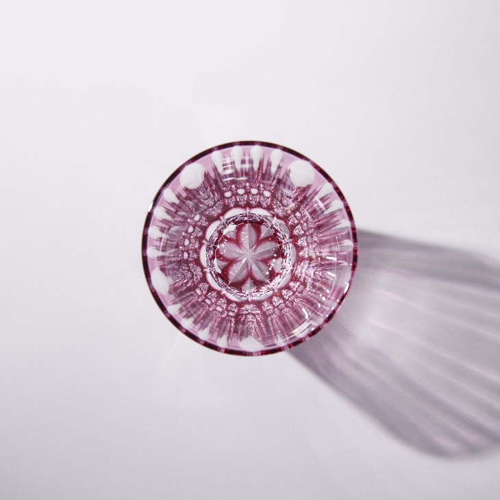 帝国ホテル 大阪開業30周年記念デザイン 天満切子フリーグラス「インペリアル 桜」