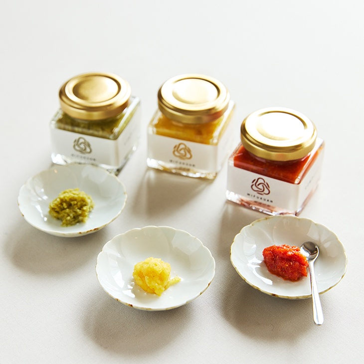 MIFUKUAN なま柚子こしょう 彩り3本セット