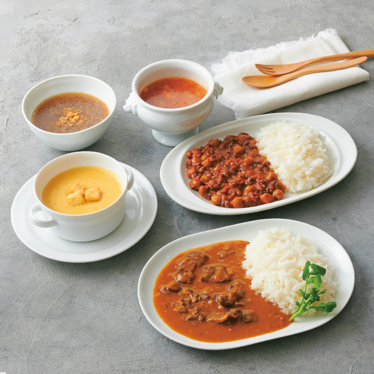 スープカレー缶詰詰合せ（ISC-100A）5種12缶入