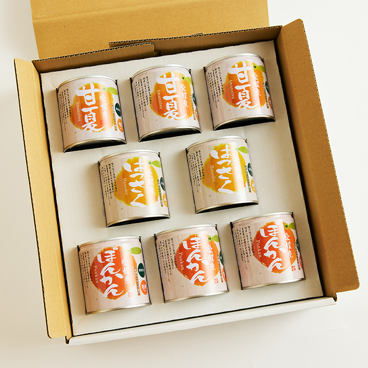 熟れごろ柑橘の缶詰セット