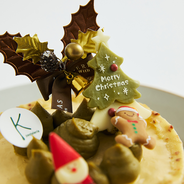 （11月5日販売開始）（12月4日発送）ピスタチオといちごのババロアケーキ ピスフレサ