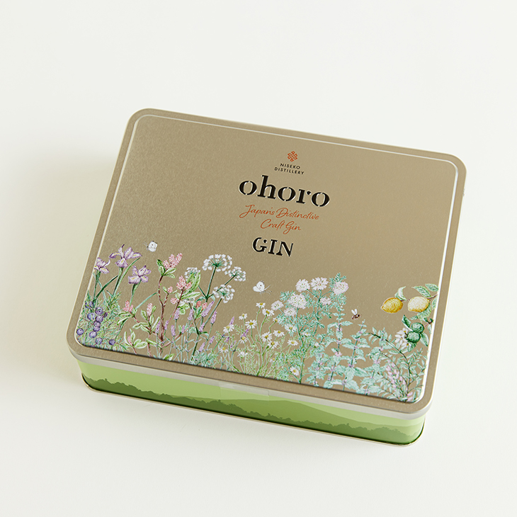 （12月9日販売開始）ohoro GIN オリジナル缶BOX3本セット