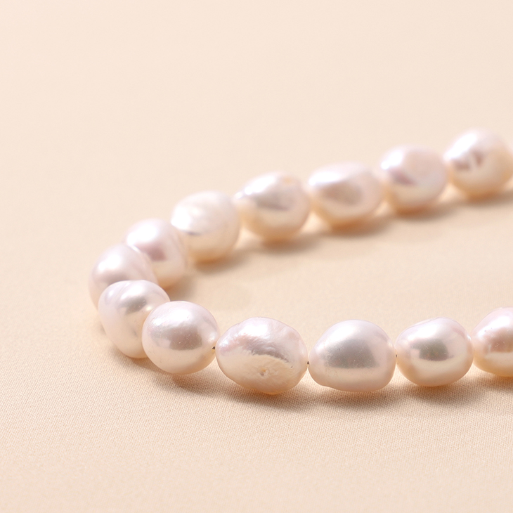 HIZEN jewelry 有田焼モチーフ&times;パール ロング ネックレス