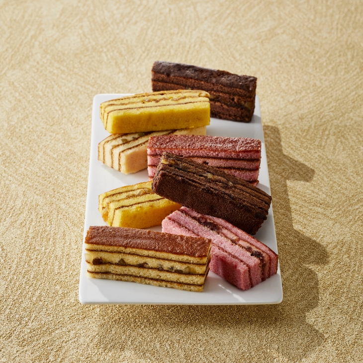 オリジナルラッピング付 スティックバウム詰合せ（SB-30BE）4種12個入