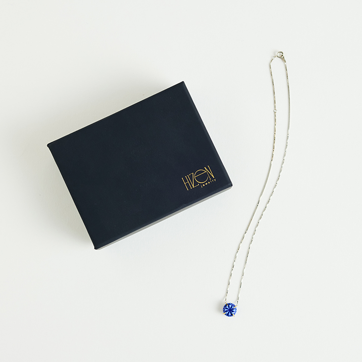 HIZEN jewelry 嬉野吉田焼 セラミック ブリリアントカット ネックレス