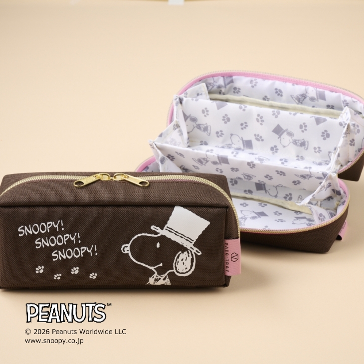 ドアマン・スヌーピー ペンケース
